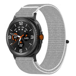 Nylon Hook and Loop Fastener Watch Band, For Samsung Galaxy Watch8 / Watch8 Classic