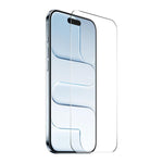 Kính cường lực ENKAY keo dày không viền trắng 9H cạnh cong lớn nhôm-silicon, dành cho iPhone 17 Pro Max, iPhone 17 Pro, iPhone 17, iPhone Air