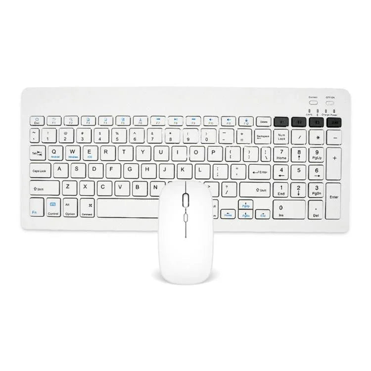 Bộ bàn phím chuột không dây Bluetooth sạc lại được 2858+030 im lặng với 800/1200/1600 DPI