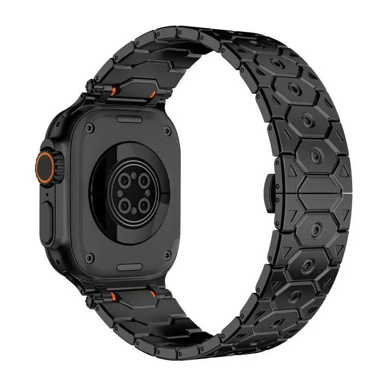 Đồng hồ Thép Không Gỉ Hình Thập Giác, Dành cho Apple Watch 46mm / 49mm / 45mm / 44mm