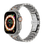 Đồng hồ Thép Không Gỉ Hình Thập Giác, Dành cho Apple Watch 46mm / 49mm / 45mm / 44mm
