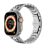 Đồng hồ Thép Không Gỉ Hình Thập Giác, Dành cho Apple Watch 46mm / 49mm / 45mm / 44mm