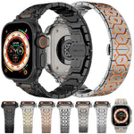 Đồng hồ Thép Không Gỉ Hình Thập Giác, Dành cho Apple Watch 46mm / 49mm / 45mm / 44mm