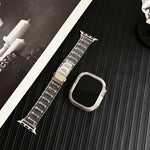 Dây đồng hồ Nhựa PC Chameleon Epoxy Resin, Dành cho Apple Watch Series 10 46mm, Dành cho Apple Watch Series 10 42mm, Dành cho Apple Watch 44mm / 45mm, Dành cho Apple Watch 40mm / 41mm, Dành cho Apple Watch 49mm