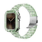 Dây đồng hồ Nhựa PC Chameleon Epoxy Resin, Dành cho Apple Watch Series 10 46mm, Dành cho Apple Watch Series 10 42mm, Dành cho Apple Watch 44mm / 45mm, Dành cho Apple Watch 40mm / 41mm, Dành cho Apple Watch 49mm