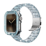 Dây đồng hồ Nhựa PC Chameleon Epoxy Resin, Dành cho Apple Watch Series 10 46mm, Dành cho Apple Watch Series 10 42mm, Dành cho Apple Watch 44mm / 45mm, Dành cho Apple Watch 40mm / 41mm, Dành cho Apple Watch 49mm