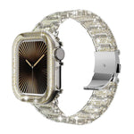 Dây đồng hồ Nhựa PC Chameleon Epoxy Resin, Dành cho Apple Watch Series 10 46mm, Dành cho Apple Watch Series 10 42mm, Dành cho Apple Watch 44mm / 45mm, Dành cho Apple Watch 40mm / 41mm, Dành cho Apple Watch 49mm
