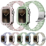 Dây đồng hồ Nhựa PC Chameleon Epoxy Resin, Dành cho Apple Watch Series 10 46mm, Dành cho Apple Watch Series 10 42mm, Dành cho Apple Watch 44mm / 45mm, Dành cho Apple Watch 40mm / 41mm, Dành cho Apple Watch 49mm