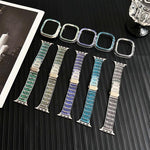 Dây đồng hồ Nhựa PC Chameleon Epoxy Resin, Dành cho Apple Watch Series 10 46mm, Dành cho Apple Watch Series 10 42mm, Dành cho Apple Watch 44mm / 45mm, Dành cho Apple Watch 40mm / 41mm, Dành cho Apple Watch 49mm