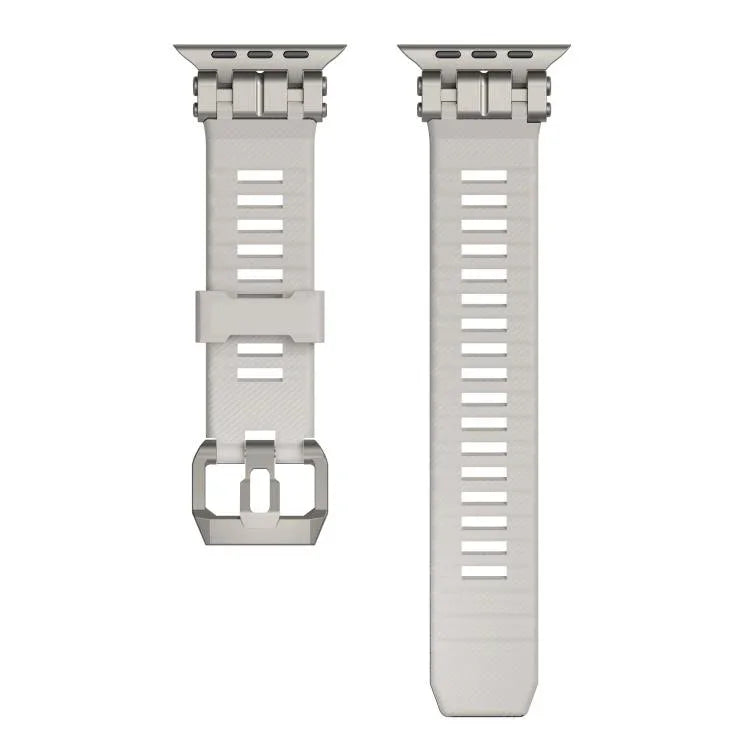Dây đồng hồ TPU H016 Họa Tiết Vải Twill Chức Năng, Dành cho Apple Watch 46mm / 49mm / 45mm / 44mm