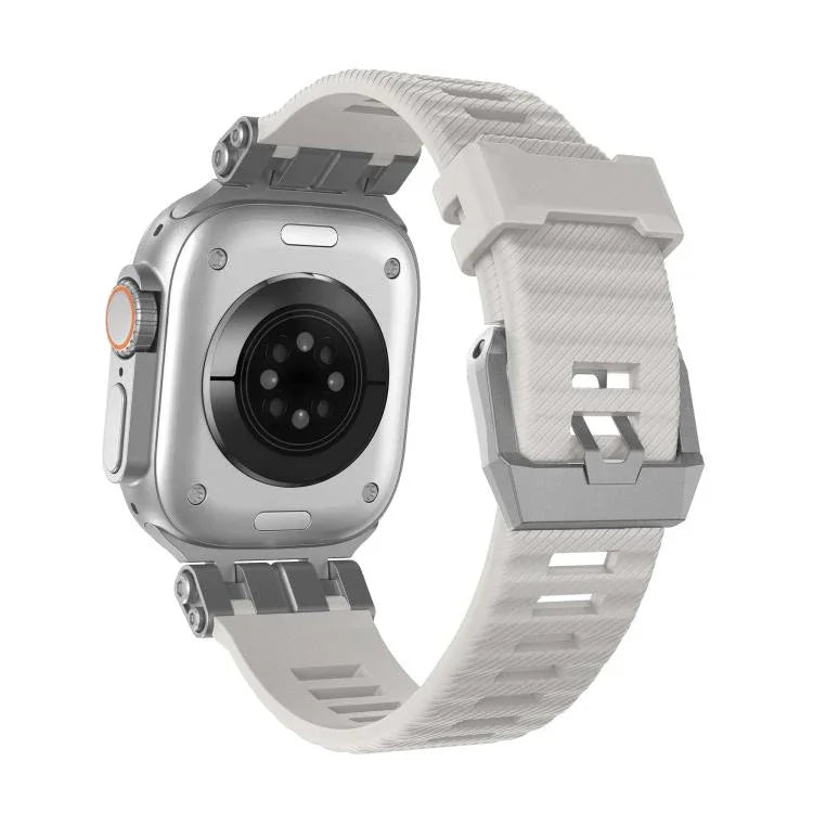 Dây đồng hồ TPU H016 Họa Tiết Vải Twill Chức Năng, Dành cho Apple Watch 46mm / 49mm / 45mm / 44mm