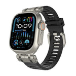 Dây đồng hồ TPU H016 Họa Tiết Vải Twill Chức Năng, Dành cho Apple Watch 46mm / 49mm / 45mm / 44mm