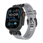 Dây đồng hồ TPU H016 Họa Tiết Vải Twill Chức Năng, Dành cho Apple Watch 46mm / 49mm / 45mm / 44mm