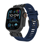 Dây đồng hồ TPU H016 Họa Tiết Vải Twill Chức Năng, Dành cho Apple Watch 46mm / 49mm / 45mm / 44mm