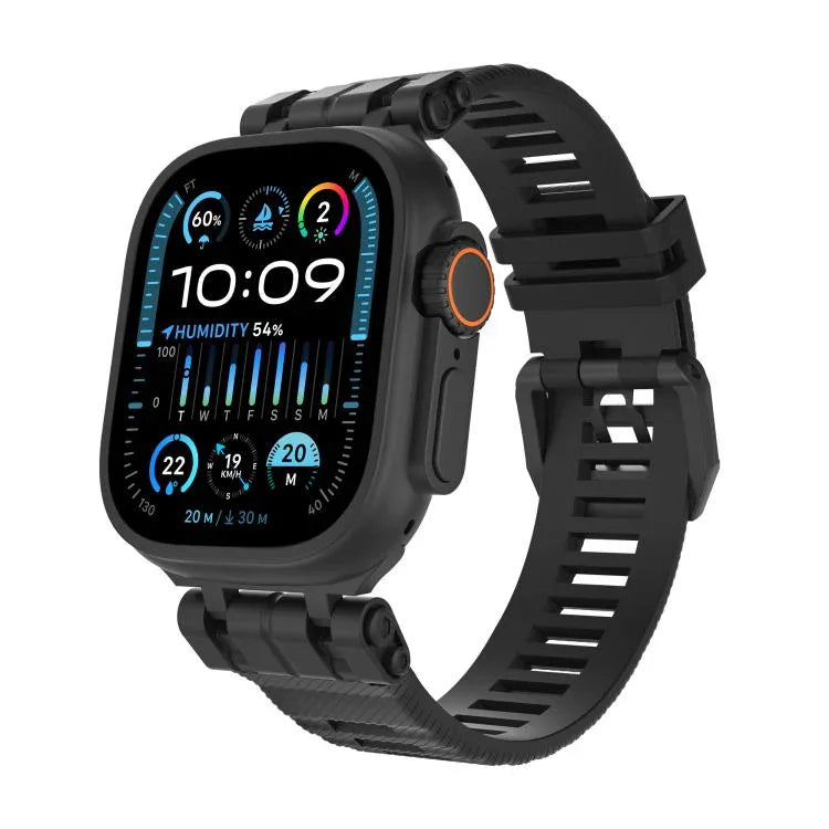 Dây đồng hồ TPU H016 Họa Tiết Vải Twill Chức Năng, Dành cho Apple Watch 46mm / 49mm / 45mm / 44mm