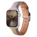 Dây đồng hồ Da Thật Họa Tiết Litchi Khóa Vuông, Dành cho Apple Watch 46mm / 49mm / 45mm / 44mm, Dành cho Apple Watch 42mm / 41mm / 40mm / 38mm