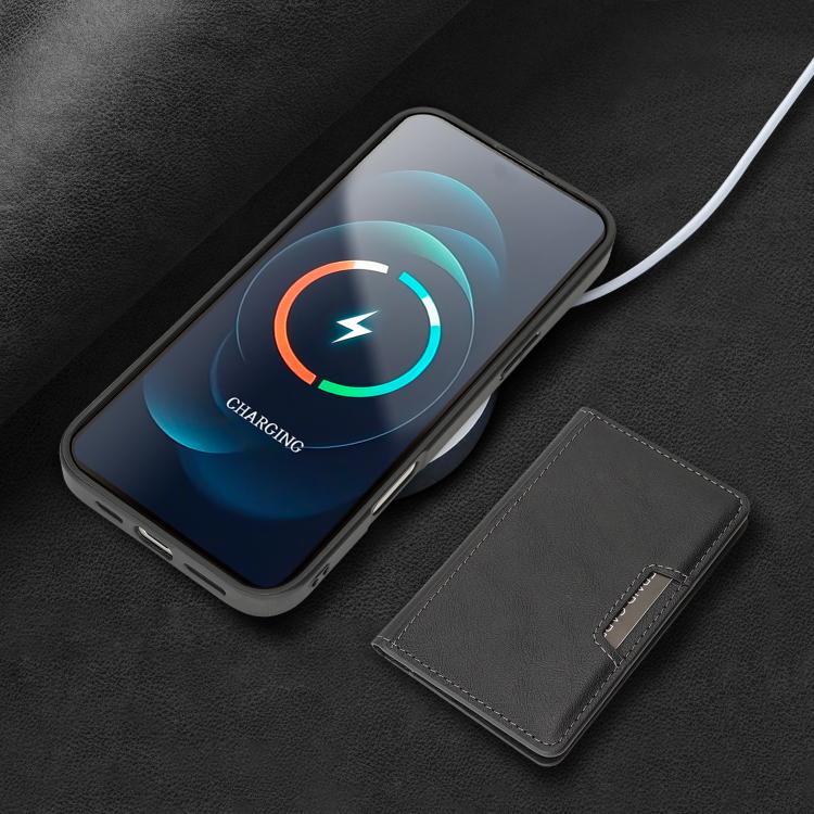 Ốp lưng điện thoại da Kalebol MagSafe nam châm chắc chắn có túi đựng thẻ gập đôi, dành cho iPhone 17 Pro Max, dành cho iPhone 17 Pro, dành cho iPhone 17, dành cho iPhone Air