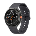 Dây đồng hồ silicone may chỉ màu trơn cho Samsung Galaxy Watch8 / Watch8 Classic, S, M