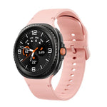Dây đồng hồ silicone may chỉ màu trơn cho Samsung Galaxy Watch8 / Watch8 Classic, S, M