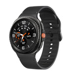 Dây đồng hồ silicone may chỉ màu trơn cho Samsung Galaxy Watch8 / Watch8 Classic, S, M