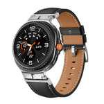 Dây Đồng Hồ Da Thật Đầu Kim Loại, Cho Samsung Galaxy Watch8 / Watch8 Classic
