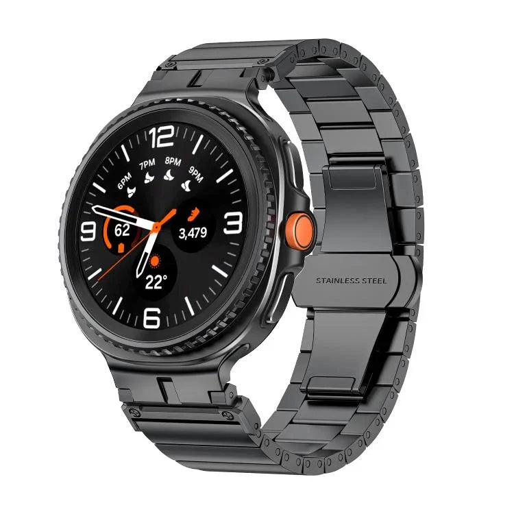 Dây Đồng Hồ Thép Không Gỉ Khớp Tre, Cho Samsung Galaxy Watch8 / Watch8 Classic