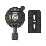 Chân máy ảnh chuyên nghiệp X-64, chân đơn, đầu panorama với đế tháo nhanh, X-64