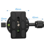 Chân máy ảnh chuyên nghiệp X-64, chân đơn, đầu panorama với đế tháo nhanh, X-64