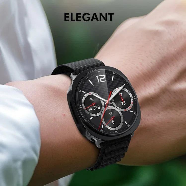Ốp lưng TPU mềm mạ điện ENKAY Hat-Prince bảo vệ toàn diện với bảo vệ màn hình, Dành cho Samsung Galaxy Watch8 44mm, Dành cho Samsung Galaxy Watch8 40mm
