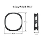 Ốp lưng TPU mềm mạ điện ENKAY Hat-Prince bảo vệ toàn diện với bảo vệ màn hình, Dành cho Samsung Galaxy Watch8 44mm, Dành cho Samsung Galaxy Watch8 40mm