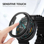 ENKAY Hat-Prince Ốp Đồng Hồ PC Tích Hợp Kính Cường Lực Bao Phủ Toàn Bộ, Cho Samsung Galaxy Watch8 44mm, Cho Samsung Galaxy Watch8 40mm