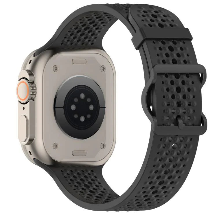 Dây đồng hồ silicone lỗ thoáng khí, Dành cho Apple Watch 46mm / 49mm / 45mm / 44mm