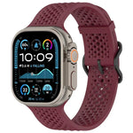 Dây đồng hồ silicone lỗ thoáng khí, Dành cho Apple Watch 46mm / 49mm / 45mm / 44mm