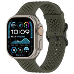 Dây đồng hồ silicone lỗ thoáng khí, Dành cho Apple Watch 46mm / 49mm / 45mm / 44mm