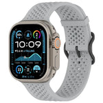 Dây đồng hồ silicone lỗ thoáng khí, Dành cho Apple Watch 46mm / 49mm / 45mm / 44mm