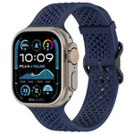 Dây đồng hồ silicone lỗ thoáng khí, Dành cho Apple Watch 46mm / 49mm / 45mm / 44mm