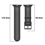 Dây đồng hồ silicone lỗ thoáng khí, Dành cho Apple Watch 46mm / 49mm / 45mm / 44mm