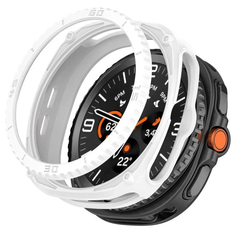 Ốp bảo vệ đồng hồ TPU kiểu giáp rỗng, Dành cho Samsung Galaxy Watch8 Classic 46mm, Dành cho Samsung Galaxy Watch8 44mm, Dành cho Samsung Galaxy Watch8 40mm