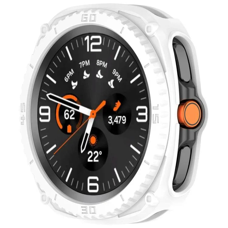 Ốp bảo vệ đồng hồ TPU kiểu giáp rỗng, Dành cho Samsung Galaxy Watch8 Classic 46mm, Dành cho Samsung Galaxy Watch8 44mm, Dành cho Samsung Galaxy Watch8 40mm