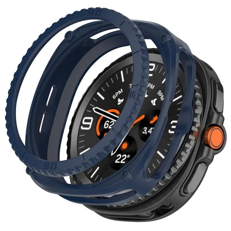 Ốp bảo vệ đồng hồ TPU kiểu giáp rỗng, Dành cho Samsung Galaxy Watch8 Classic 46mm, Dành cho Samsung Galaxy Watch8 44mm, Dành cho Samsung Galaxy Watch8 40mm
