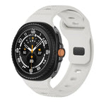Dây đồng hồ silicone khóa đen họa tiết chấm bi, Dành cho Samsung Galaxy Watch8 / Watch8 Classic