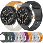 Dây đồng hồ silicone khóa đen họa tiết chấm bi, Dành cho Samsung Galaxy Watch8 / Watch8 Classic
