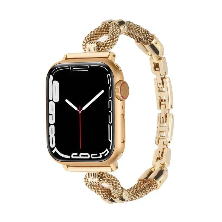 Dây đồng hồ kim loại mắt xích đồng, Dành cho Apple Watch 46mm / 49mm / 45mm / 44mm, Dành cho Apple Watch 42mm / 41mm / 40mm / 38mm