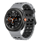 Dây đồng hồ silicone hai màu kiểu khóa nhả nhanh phong cách đại dương, dành cho Samsung Galaxy Watch8 / Watch8 Classic