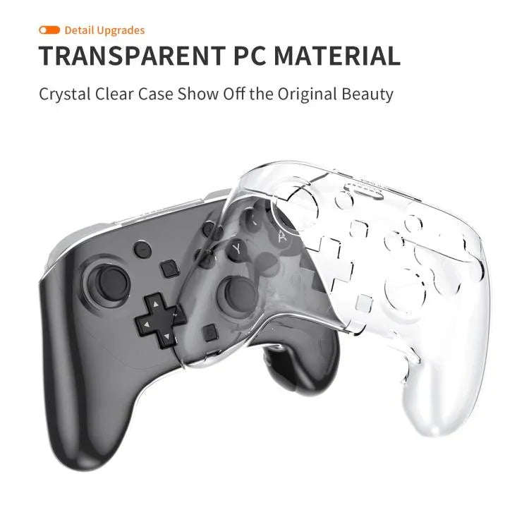 Ốp bảo vệ PC trong suốt cho tay cầm gamepad Nintendo Switch 2 Pro