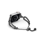 Dây đồng hồ hợp kim kẽm vòng tay kim cương hình chữ U, Dành cho Apple Watch 46mm / 49mm / 45mm / 44mm, Dành cho Apple Watch 42mm / 41mm / 40mm / 38mm