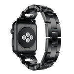 Dây đồng hồ hợp kim kẽm kim cương vuông, Dành cho Apple Watch 46mm / 49mm / 45mm / 44mm, Dành cho Apple Watch 42mm / 41mm / 40mm / 38mm
