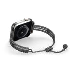 Dây đồng hồ hợp kim kẽm vòng tay tình yêu đá trắng, Dành cho Apple Watch 46mm / 49mm / 45mm / 44mm, Dành cho Apple Watch 42mm / 41mm / 40mm / 38mm