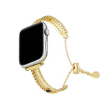 Dây đồng hồ hợp kim kẽm vòng tay tình yêu đá trắng, Dành cho Apple Watch 46mm / 49mm / 45mm / 44mm, Dành cho Apple Watch 42mm / 41mm / 40mm / 38mm