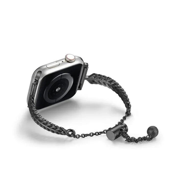 Dây đồng hồ hợp kim kẽm đồng lông vũ kim loại, Dành cho Apple Watch 46mm / 49mm / 45mm / 44mm, Dành cho Apple Watch 42mm / 41mm / 40mm / 38mm